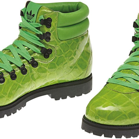 Adidas Men's Jeremy Scott Alligator print Hiking Boots Size 4 us G61083 - Picture 2 of 2